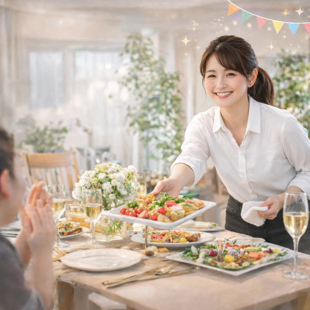 東京エリア：ハウスセレブレーションおもてなしサポートスタッフ